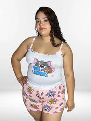 Pijama Short Coquette Estampado XL