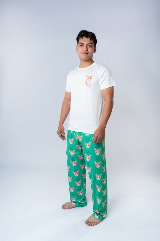 Pijamas Personalizadas Mascota hombre sudadera